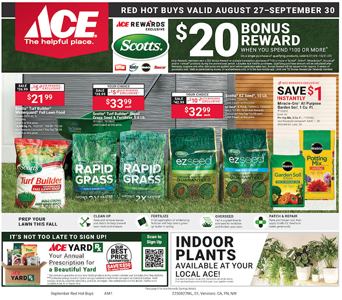ACE Red Hot Buys